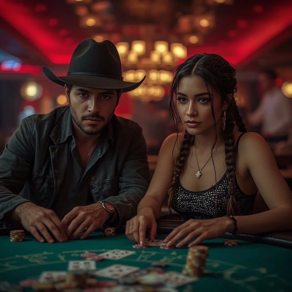 photo de deux joueurs de poker Royal Vegas Casino